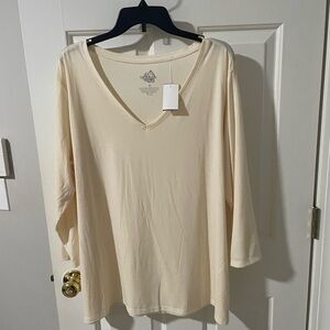 Tru hearts 3x nwt top double